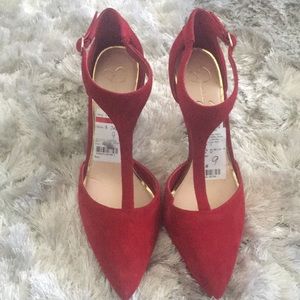 Jessica Simpson Red Shoe